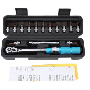 Petite cl&eacute; dynamom&eacute;trique &agrave; fen&ecirc;tre, couple &agrave; cliquet 1/4, cl&eacute; &agrave; douille dynamom&eacute;trique pour v&eacute;lo, 2-24 Nm