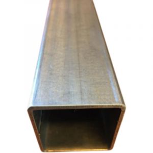 Tube carr&eacute; acier galvanis&eacute; 60x60x2 mm - Longueur 60 cms