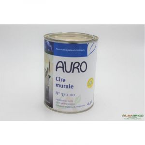 Auro - Cire murale naturelle n&deg;370, Incolore - Pot de 0.75L