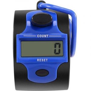 Compteur &eacute;Lectronique Clicker Manuel de Points Num&eacute;Rique Anneau Doigt Poche M&eacute;Canique pour les Personnes Golf
