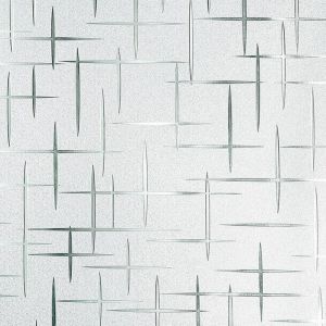 Cyslmuk - Film de fenêtre givré sans colle, films de verre intimité givrant pour fenêtres et portes, fenêtre décorative autostatique pour la