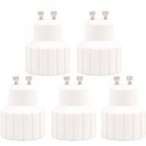 Adaptateur de douille de lampe GU10 vers GU10 - Adaptateur de lampe - Adaptateur de douille pour ampoules halogènes LED