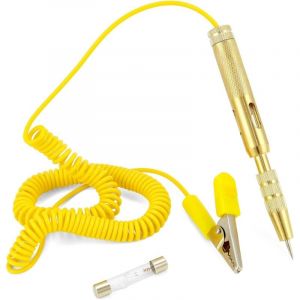 Testeur de Circuit de Voiture 6 V 12 V 24 V Auto Testeur de Relais, Testeur Électrique de Voiture avec Lampe Temoin Mecanicien pour Tester la Basse