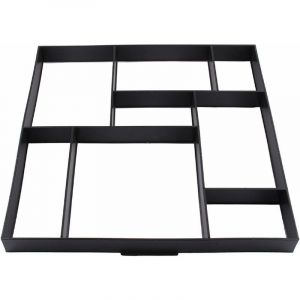 60 x 50cm Moule &agrave; Pav&eacute; Plastique Pavage Moyen B&eacute;ton Moules Pierres Stepping Stone Jardin All&eacute;e Moule Pavage Chemin Moule Walk Maker