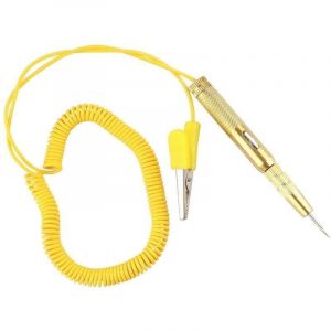 Stylo testeur de circuit de Automobile DC 6V 12V 24V avec Ampoule LED rouge vert lampe temoin Convient pour les voitures, les camions, les motos, les