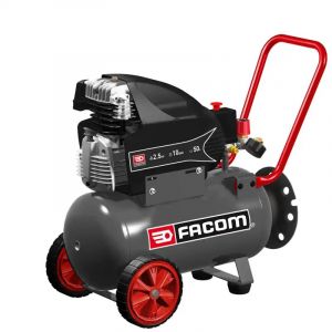Compresseur professionnel coaxial lubrifi&eacute; Facom - 10 Bar - 2,5 HP - 50 L - 427251