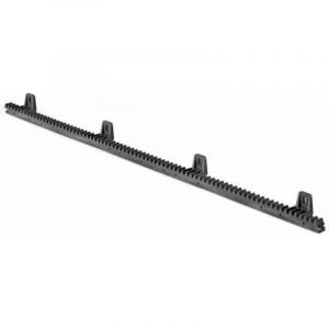 Cr&eacute;maill&egrave;re universelle en nylon 4m pour portail coulissant - BYOU