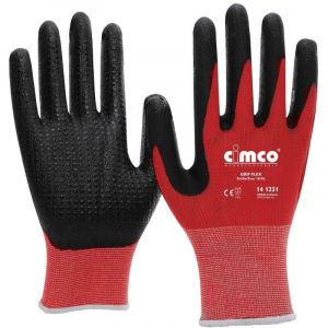 Cimco 141231 Grip Flex schwarz/rot Tricot Gants de travail Taille: 10, XL EN 388 1 paire(s)