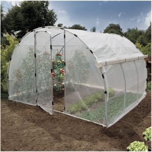 Serre avec goutti&egrave;re lat&eacute;rale AQUALIA 2 x 3 x 3 m Nortene