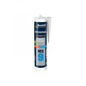 Bostik - pro - Mastic fixation MS9 original 310ml brun