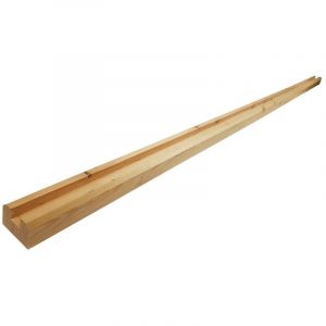 Levigne - Lisse Basse En Bois Massif Pour Balustrade Longueur Hêtre 200 Cm