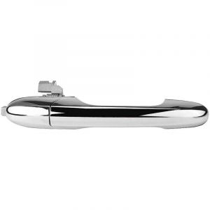 Left Exterior Door Handle - Front Right Side - Passenger Side - Chrome - Left Driver Side (Right Passenger Side) - Replacement Accessory Fiat 500