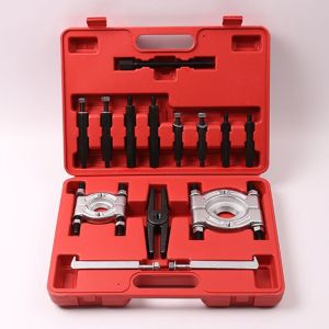 14 pièces Kit Extracteur de roulement Jeu d'outils extracteur Kit Couteau de séparation, décolleurs d'engrenages et de roulements- 5 cm et 7,6 cm