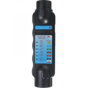 Testeur Remorque 7 Broches, Testeur Prise Remorque 7 Broches, 12V Testeur Feux Remorque C&acirc;ble C&acirc;blage Circuit Outils de Diagnostic, pour Caravan RV