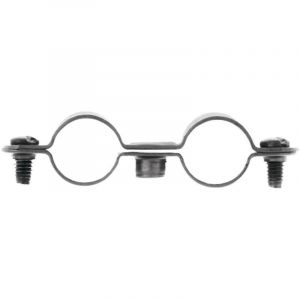 Novipro - collier double pour tube de 22 mm - boite de 50