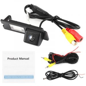 Caméra de recul CCD HD IP68, caméra de stationnement à 170 degrés pour éclairage de plaque d'immatriculation, adaptée à Fluence Duster