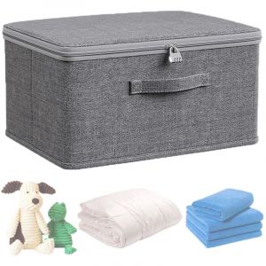 Boite Rangement 403021CM Boite Fermeture a Clef Boite a Medicament Rangement Boite Medicaments Bo&icirc;Tes de Rangement Avec Couvercle,Peut &ecirc;Tre Utilis&eacute;