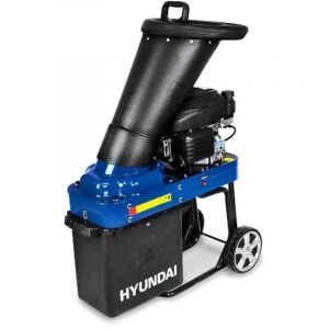 Hyundai &ndash; Broyeur de v&eacute;g&eacute;taux thermique 175cc &ndash; Moteur 4,2 CV &ndash; Capacit&eacute; de coupe 45 mm &ndash; Lame rotative 22,5 cm &ndash; R&eacute;cipient 30 litres - MAX 175 CC