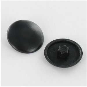 Vis Express - Cache vis Tête fraisée tf torx torx T20 Diamètre de tête: 12 Nylon Noir-200 pièces