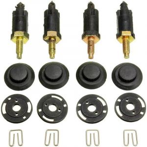 4 Set Kit de Fixations Couvre Moteur 2.0 HDI Compatible avec Citro&euml;n Berlingo C4 C5 Xantia Xsara et Peugeot 206 306 307 406 607 806 Expert OEM 0137F6