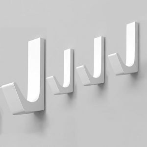 porte-serviettes sans per&ccedil;age, crochets muraux autocollants pour salle de bain, manteau, manteau, porte-serviettes, crochets muraux en