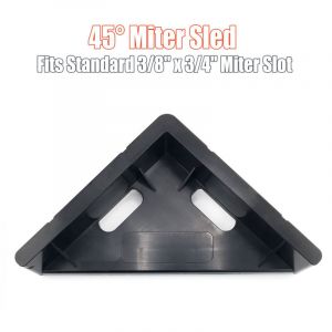 Chariot De Coupe D Angles Gabarit de Coupe &agrave; 45 Degr&eacute;s,Accessoires Scie Circulaire Pour Correcteur Tuyauterie &Eacute;b&eacute;nistes Travail Bois