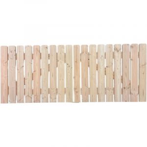 Levigne - Portail Douglas Droit 3 &agrave; 4 m &ndash; Bois Massif En Kit 4m00