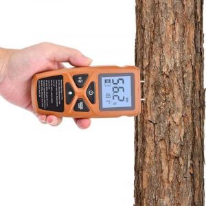 Humidimètre pour bois de chauffage, testeur d'humidité numérique de type broche pour murs, bois de chauffage, détecteur d'humidité pour bois de