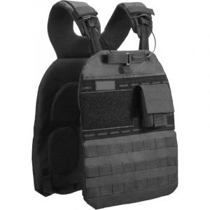 Mophorn Gilet lest&eacute;, veste lest&eacute;e r&eacute;glable de 40 lb pour hommes et femmes, &eacute;quipement d'entra&icirc;nement pour la force, l'endurance, la course, la