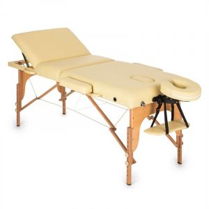 MT 500 Table de massage pliante 210 cm 200 kg mousse fine -beige