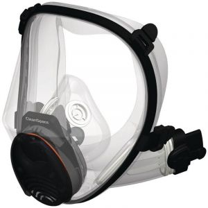 Masque complet de protect. respiratoire PAF-1106 EN 12942 sans filtre, avec vitre en polycarbonate petit