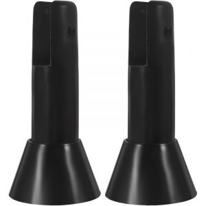 2 Pi&egrave;ces Pieds de Support pour Salle de Bain Pied reglable Pied r&eacute;glable quincaillerie de cloison de Salle de Bain Support de cloison de Toilette