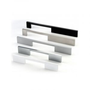 Poign&eacute;e I-Spazio 7570 - talla Chrom&eacute; mat. 260x8x32mm. Entraxe 192mm.