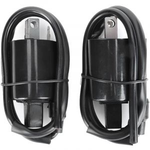 Jeffergarden - 2 pièces bobines d'allumage de moto, bobines d'allumage plus courtes et plus longues adaptées pour Yamaha Virago 1100 XV1100 1986-1999