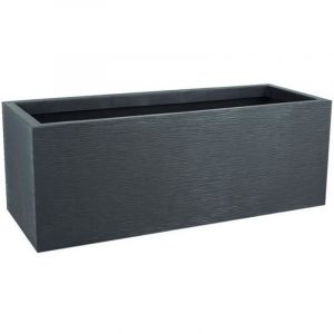 EDA - jamais utilisé] plastique Jardiniere Graphit Up - 57 l - 79,5 x 29,5 x 29,5 cm - Gris anthracite