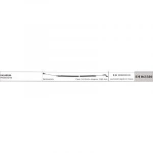 MOWOX tondeuse autotract&eacute;e c&acirc;ble PM5660SHW c&acirc;ble 1410mm gaine 1165mm avec registre