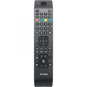 RC4800 T&eacute;l&eacute;commande Rechange pour Finlux Bush JVC TV 30076972 ODL32550-B OLE24350-W ODL32650F-TIB OLE32350-W ODL40555-B-SAT ODL40650F-TB LT-32C345A
