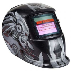 Casque de Soudure Automatique - Masque de Soudure avec 2 Lentilles et 2 Capteurs de filtre &agrave; ombre r&eacute;glables DIN9-13 pour le soudage &agrave; l'arc de MIG