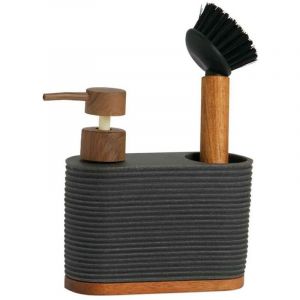 Andrea House - Distributeur En R&eacute;sine/acacia Gris Cc73049