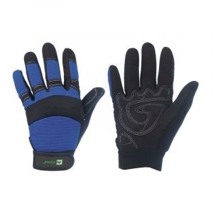 Gant en similicuir Master taille 10 noir/bleu Simili-cuir en 388 catégorie epi ii