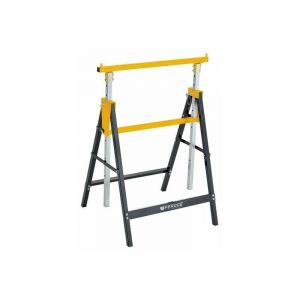 Tr&eacute;teau t&eacute;lescopique pliable 200Kg avec hauteur r&eacute;glable de 80 &agrave; 130cm Feroce