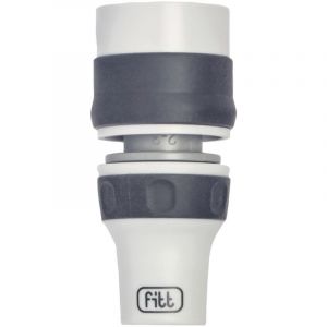 Fitt - Raccord avec Aquastop pour tuyau extensible - Compatible avec yoyo et ikon
