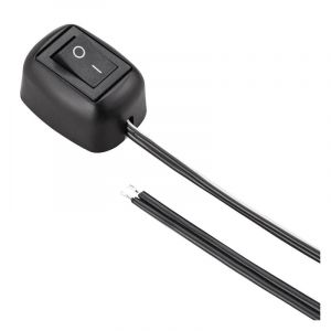 Gabrielle - 12V-24V/10A Coller Type Interrupteur de Bouton de Forme de Goutte d'eau de Commutateur de Bricolage de Voiture on/off pour Des Phares