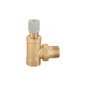 Caleffi - Vanne de by-pass diffe'rentielle 3/4' pour pompes a' chaleur et chaudie'res en laiton
