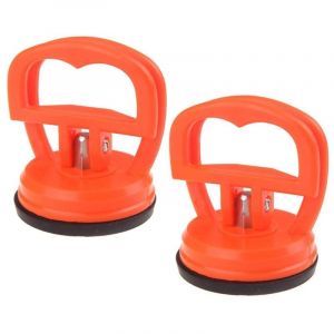Ventouse Lot de 2 Ventouse Carrosserie,Ventouse Carrelage,Ventouse Vitre,Ventouses,Mini ventouses pour réparation de téléphone Portable - Shining