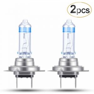Ymyny - 2X H7 Ampoules Xénon 12V 55W Super Brillant, Phares Voiture Ampoules Auto Moto Nouvelle Version Feux de Croisement Lampe Halogène Véhicule