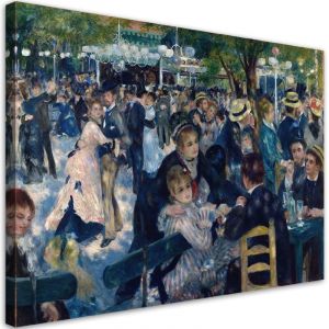 Tableau sur toile Bal au Moulin de la Galette Auguste Renoir 60x40