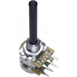 9918 9918 Potentiomètre rotatif stéréo 0.2 w 10 kΩ 1 pc(s) - Omeg
