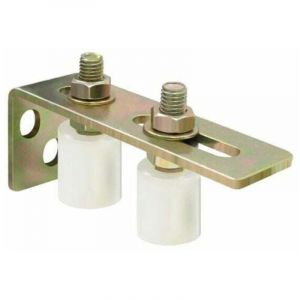 Roue de guidage de rail de porte de cour porte coulissante roue en nylon poulie en nylon industrielle