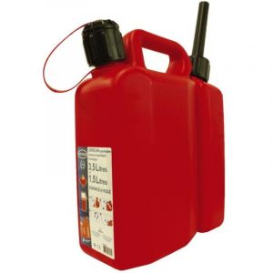 Renson - jerrican double compartiments 3.5L+1.5L avec bec anti-goutte